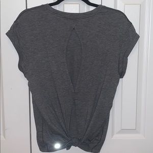 Lululemon Box It Out Short Sleeve Gray